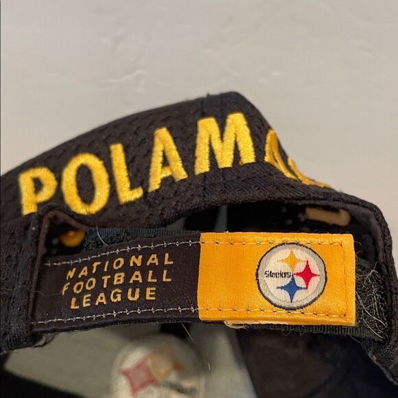 Polamalu Steelers Reebok Kids Hat cap - Picture 7 of 8